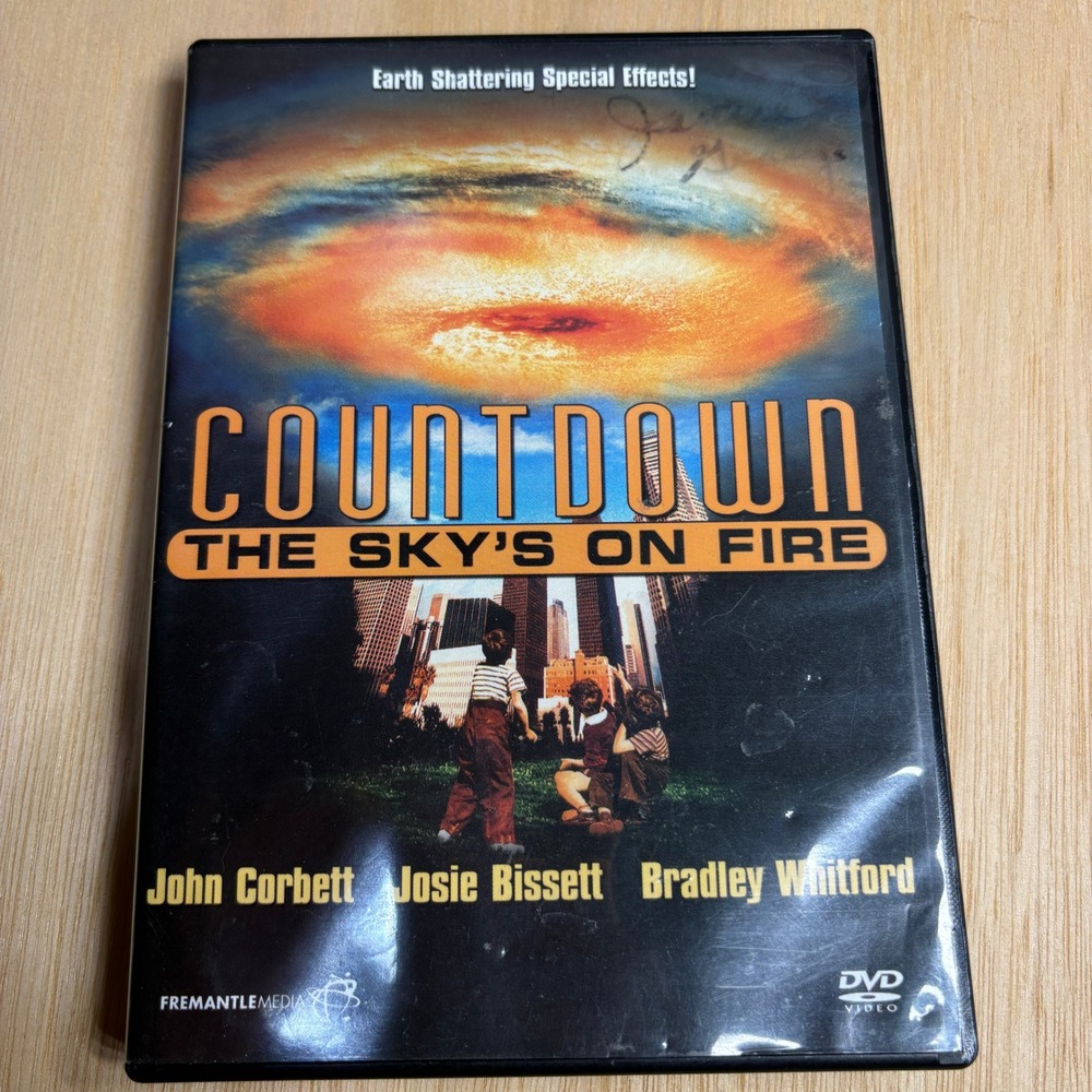 Countdown The Sky's on Fire DVD 1998 John Corbett Josie Bissett Disaster Movie